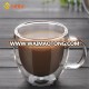 150ml Transparent Handmade Heat Resistant Double Wall Glass Kungfu Tea Drink Cup Healthy Drink Mug Insulated Clear Coffee Cup